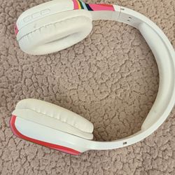  Wireless Bluetooth Headphones – Rainbow Design, Great Condition! 