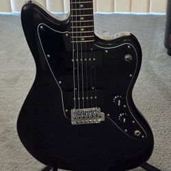 Brand New Fender Squire Affinity Jazzmaster Guitar, Cable, Strap, and Picks