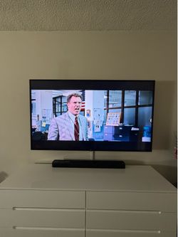 65” LG TV + Soundbar + Wall Mount - $210