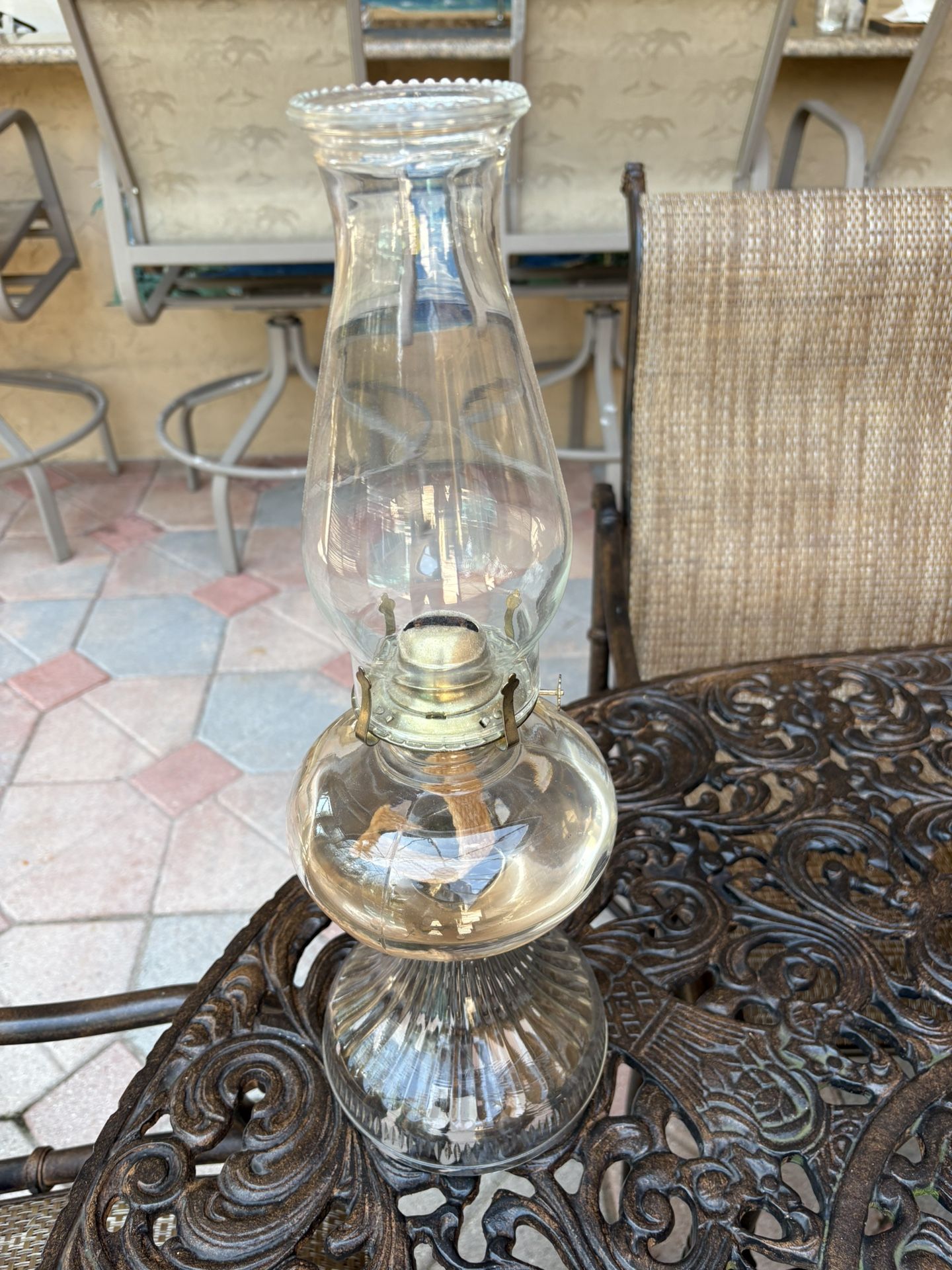 Antique Oil Lamp