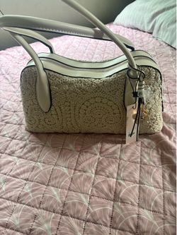 White purse