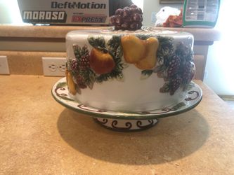 Beautiful Cake 🎂 stand $35. OBO