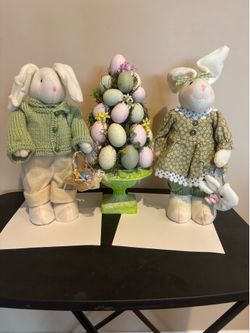 Vintage easter decorations