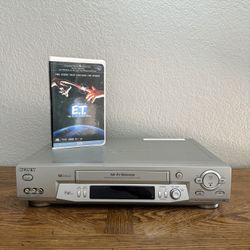 Sony SLV-N81 VCR Plus Gold WITH E. T. VHS TESTED