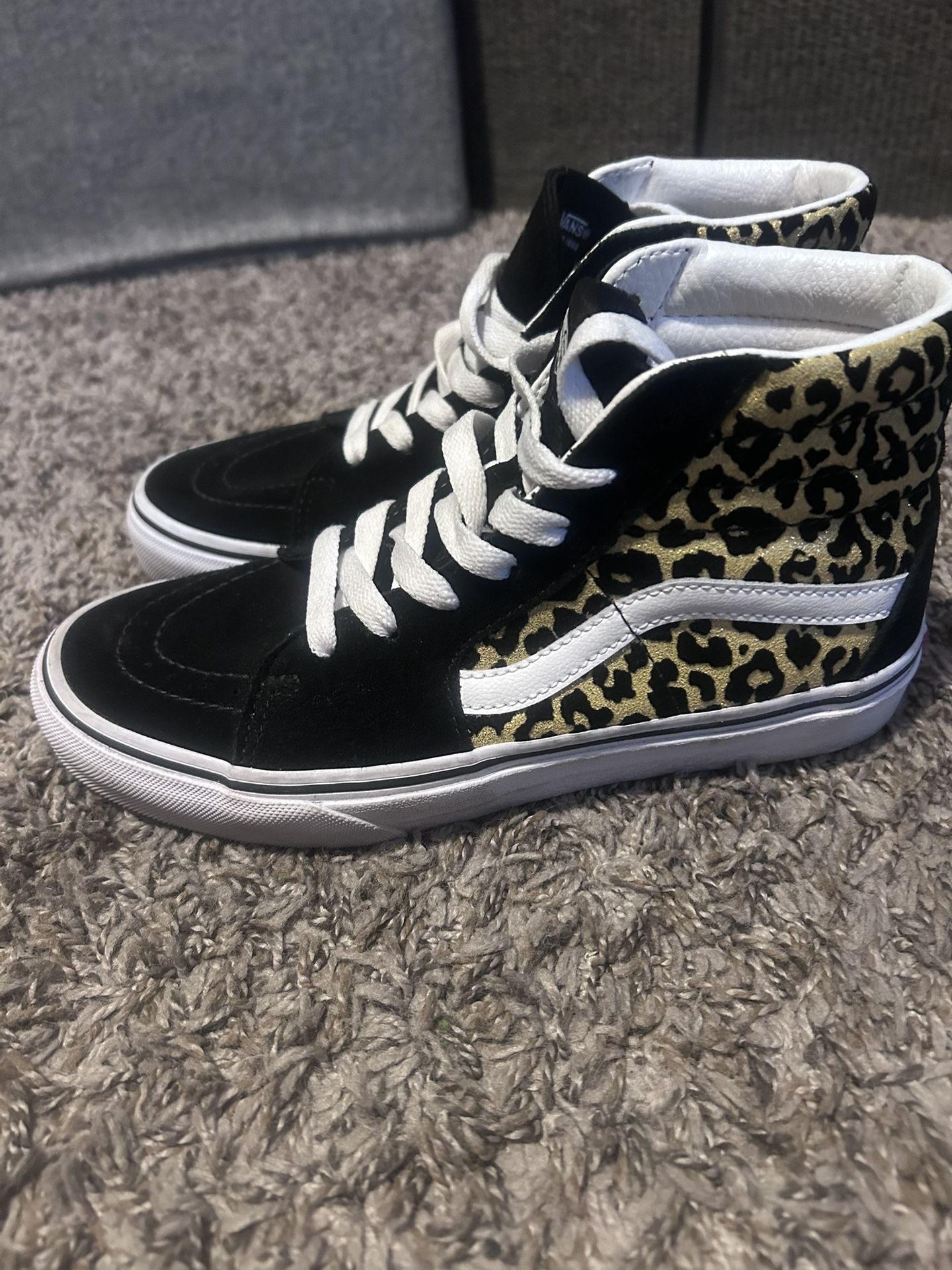 High top Leopard Vans