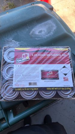 Metanol gel cans