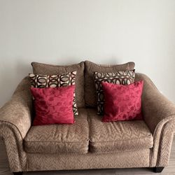 Couch and Ottoman Set 