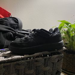 Af1 Low Easy On Ps Triple Black Sz 3y