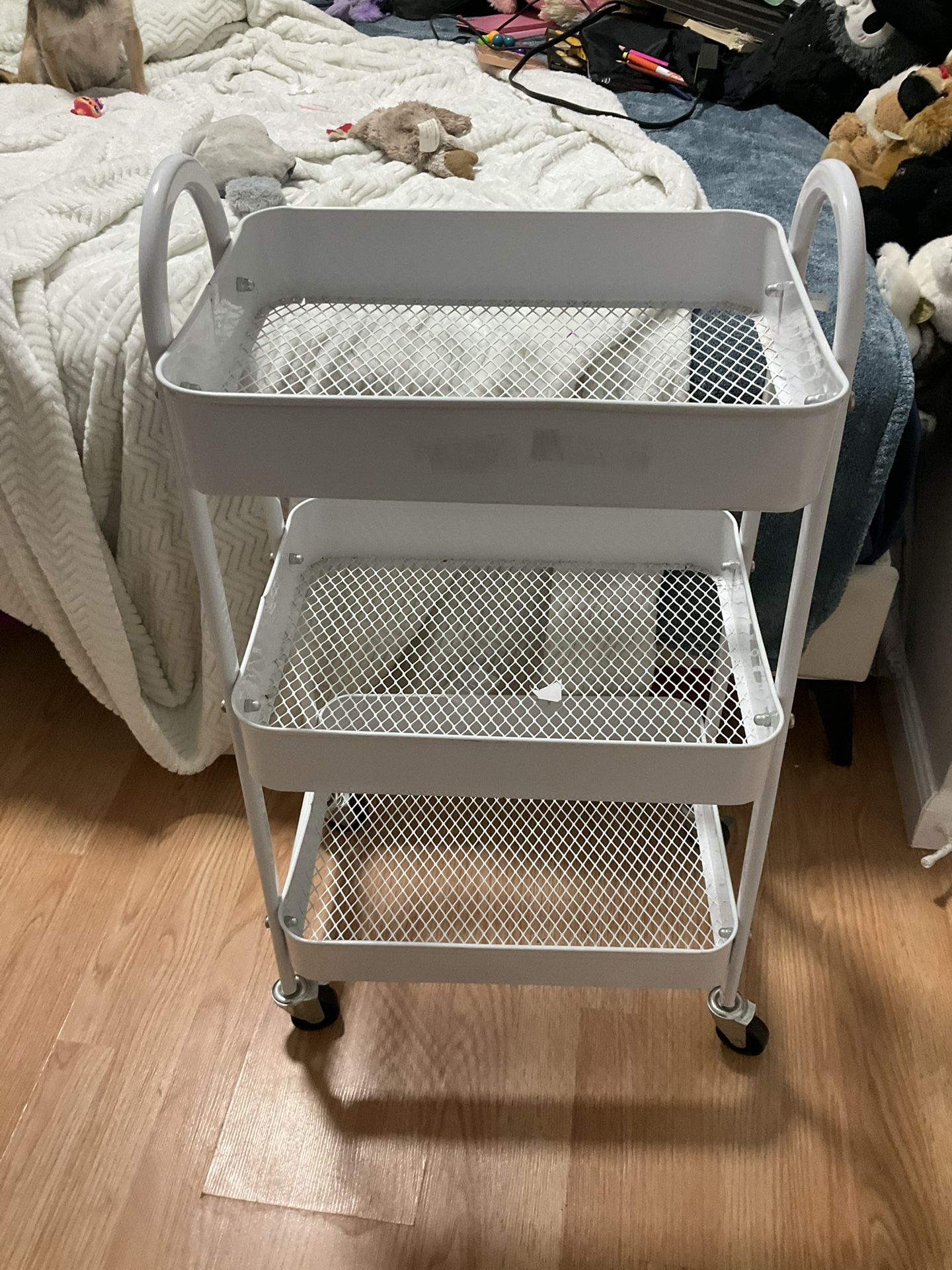 3 Rack Cart With Wheels