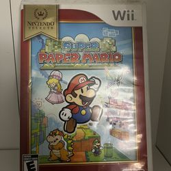 Super Paper Mario For Nintendo Wii 
