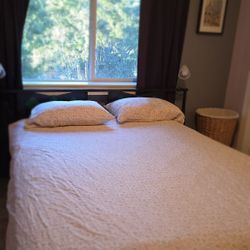 queen size bed frame with mattress included