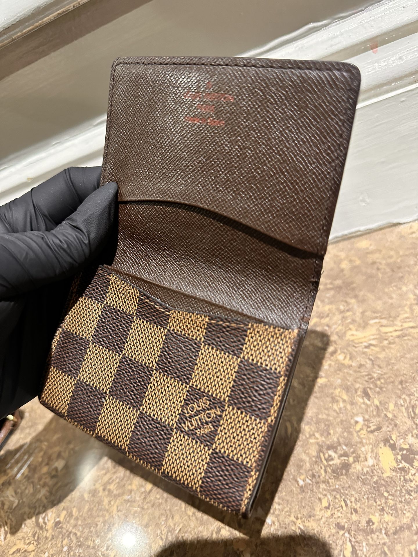 LV Damier Card Holder
