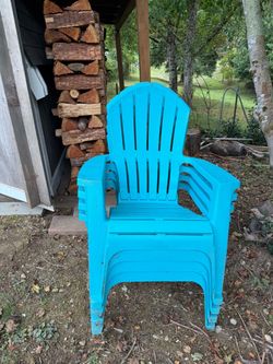 4 - Stackable Adirondack Chairs