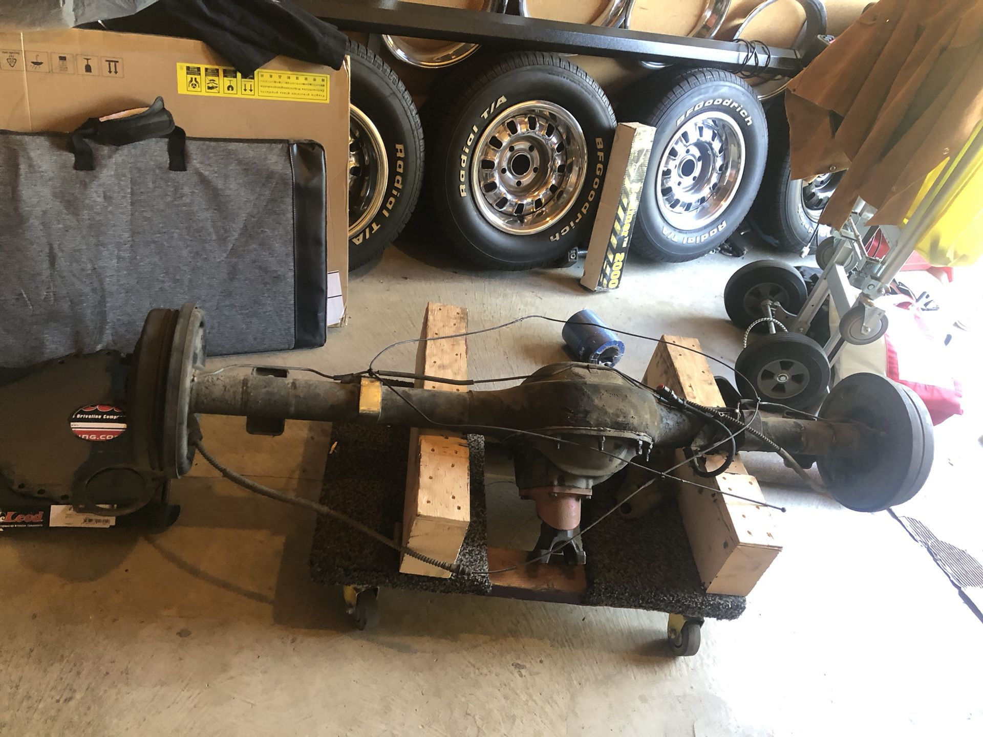 Posi Rear End 67-69 Mustang/cougar 8” Posi Rear End