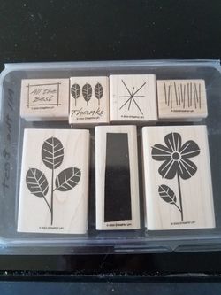 Rubber stamp set All the Best