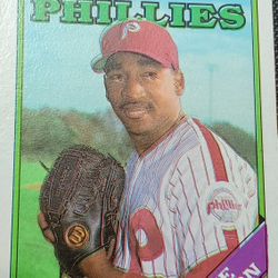 Mike Jackson Philies Misprint Card
