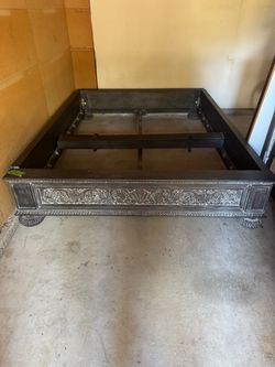Solid Wood Queen Bed Frame