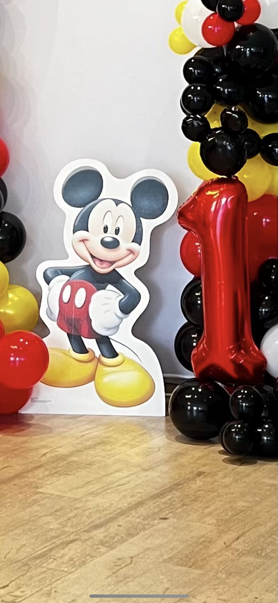 Mickey Mouse First Birthday Decoration BUNDLE 