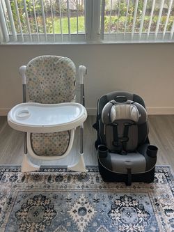 Car seat and high chair