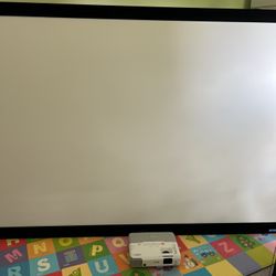 Da-Lite Theater Screen + Epson Projector