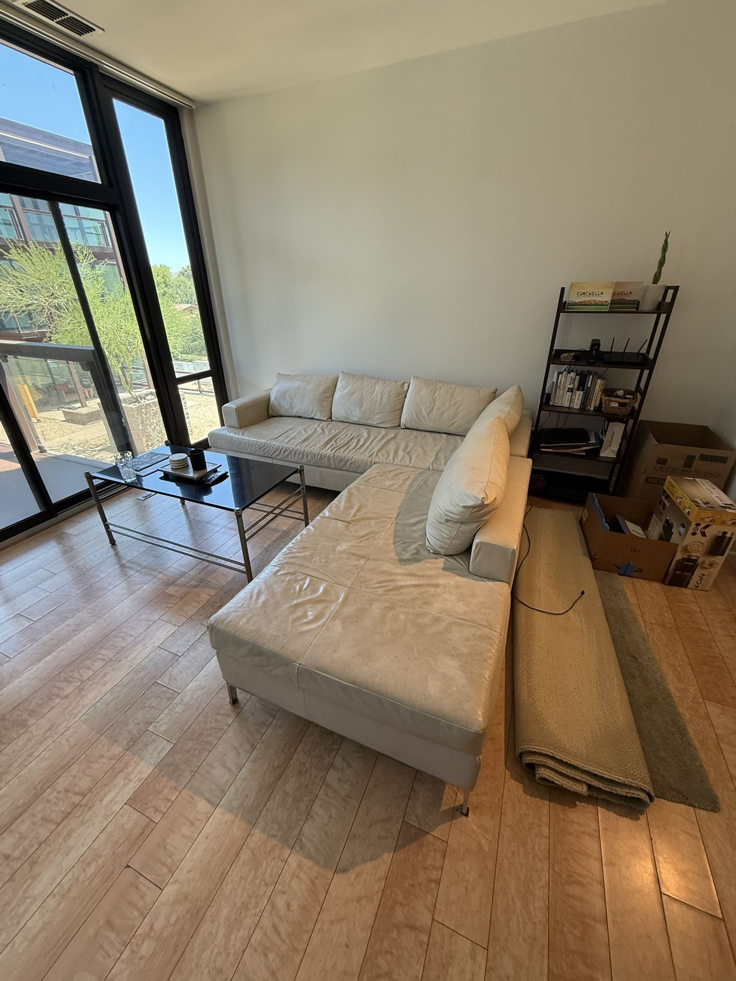 Leather Sectional Couch