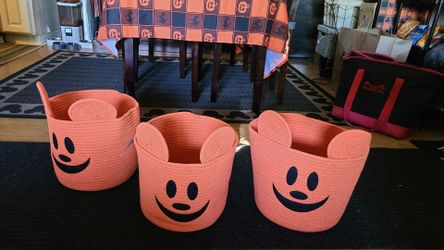 Disney Halloween Mickey Mouse Basket