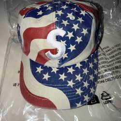 American flag supreme hat