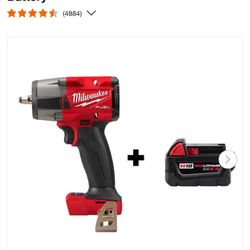 Brand new 1/2 Milwaukee M18 fuel median torque.