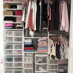 Closet shelves 