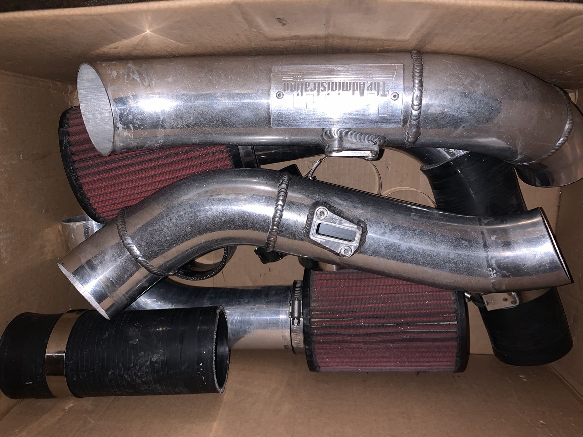 370z/g37 3”inch admin intakes