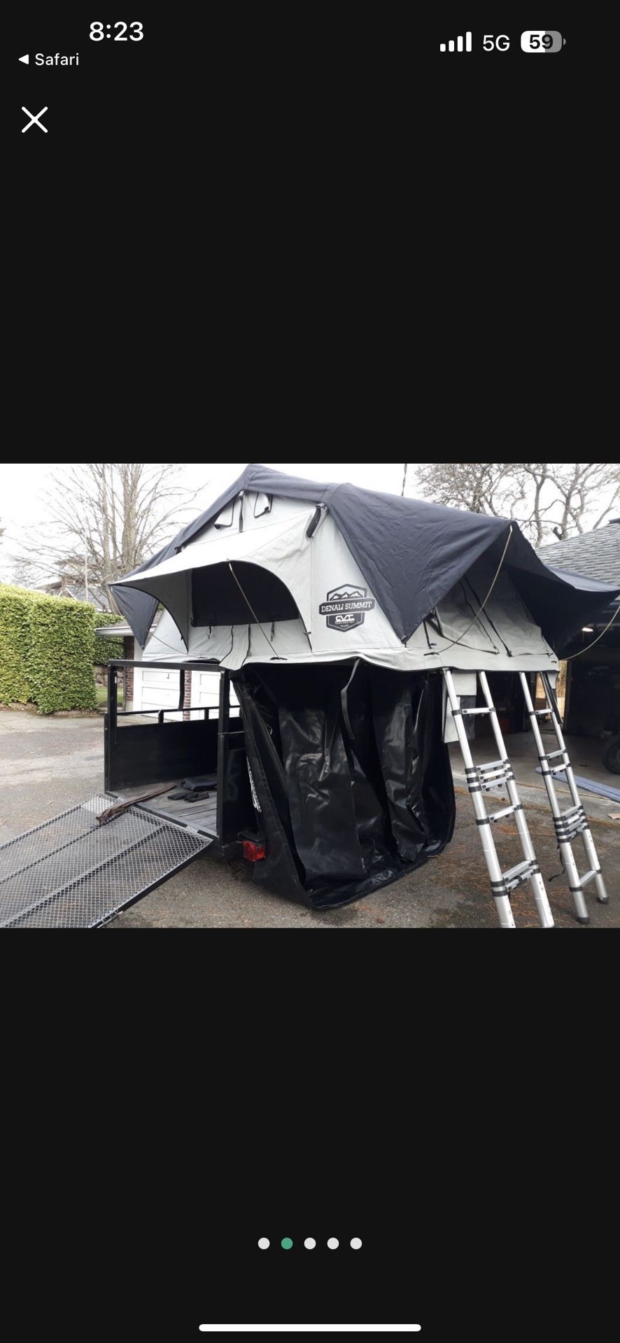CVT Hybrid Mount Denali Rooftop Tent