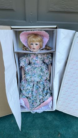Marie Oman’s Fine Porcelain Doll  20” Collectable