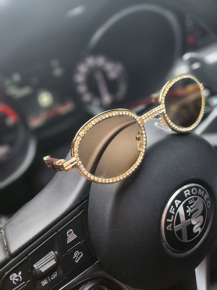 Cartier Glasses/ Buffs Iced Out