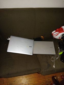 Two Chromebooks