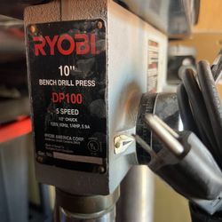 Ryobi 10 Bench top drill press