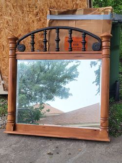 Free dresser mirror and moving boxes