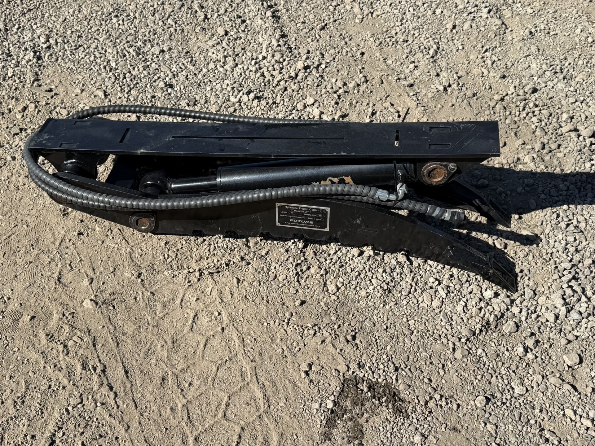 Mini Excavator Hydraulic Thumb 7 Ton Weld-on