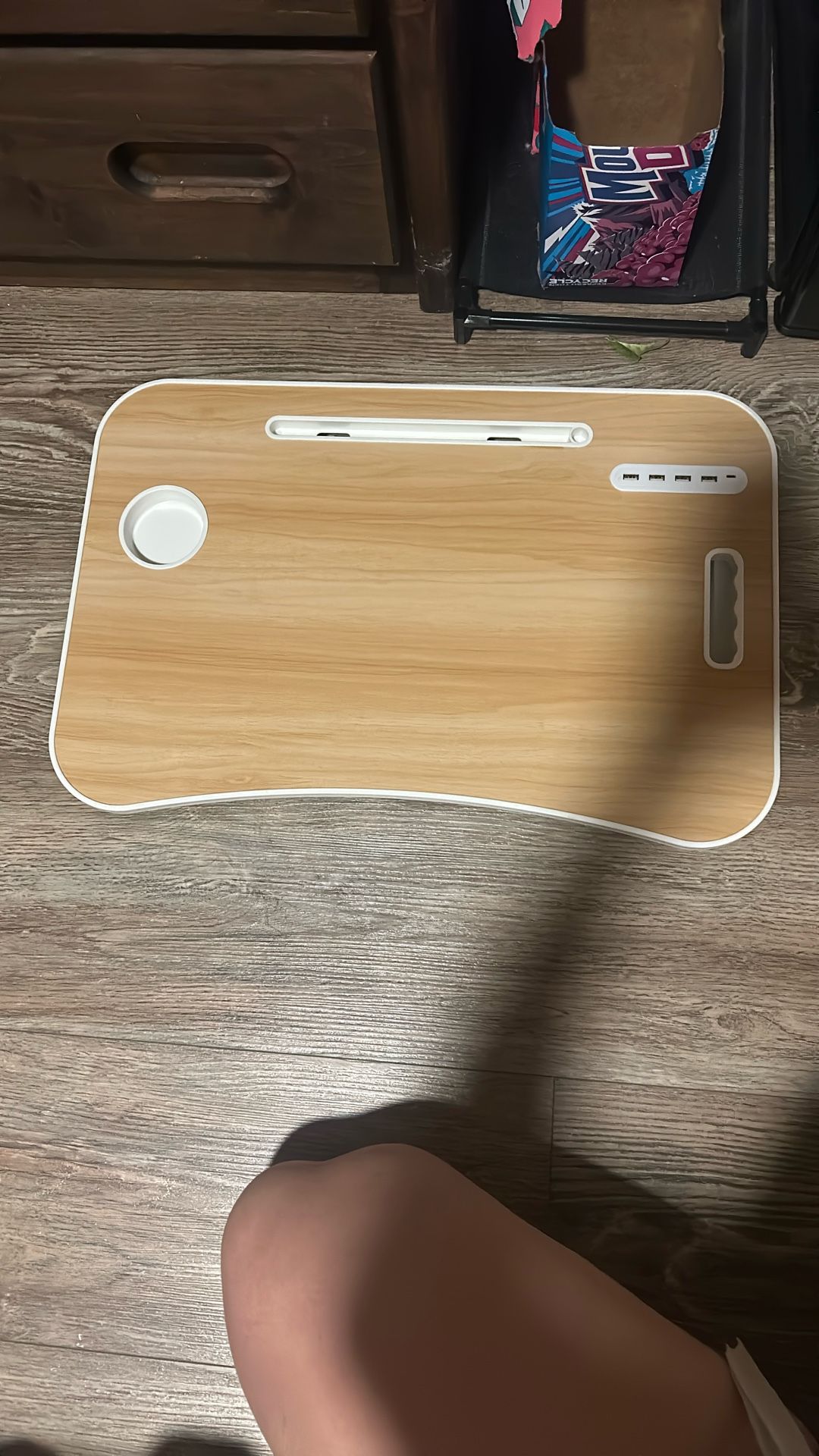 Portable Desk with Working USB Plug Ins