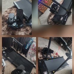 Deer Run Smart   2n1 Incline Mini Treadmill Mint Condition  And Stepper