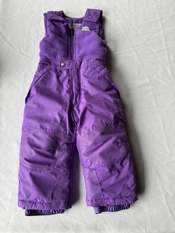 2T Toddler Girl Snow Bibs