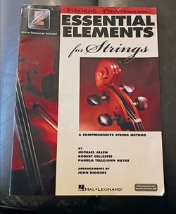 Essential Elements for Strings book 1