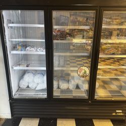 True Freezer 3 Door Display