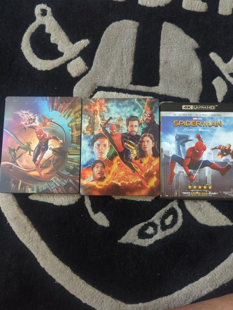 Marvel Spider Man Movie Bundle 4k UltraHD Blu-ray