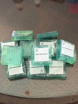 HOMEMADE SOAP BARS WITH ESSENTIAL OILS