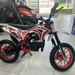 49CC Kid’s 2 Stroke Dirt Bike! Finance For $50 Down Payment!!