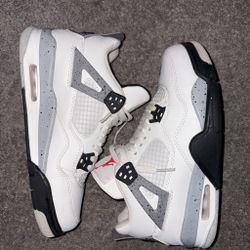 jordan 4 white cement