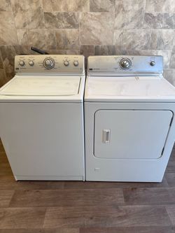 Maytag washer and dryer laundry