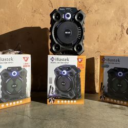 8 Inch Portable Bluetooth Speaker New $55