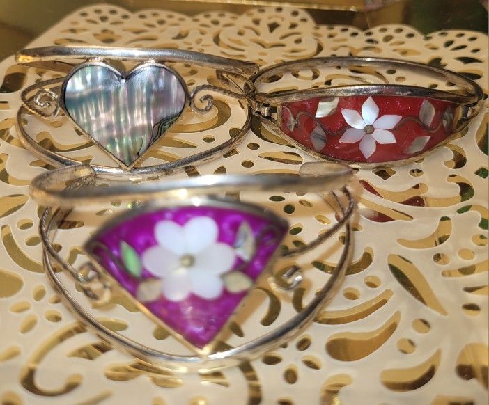 Vintage 925 Sterling Silver Bracelets YOUR CHOICE