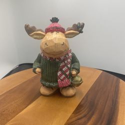 Moose Candle Holder By Carlton 7” Tall